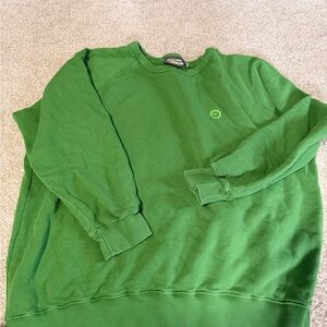 Big Bud Press Vibrant Green Crewneck Top